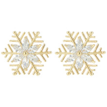 2 Pcs Snowflake Brooches Women Uk Enamel Pin For Corsage Decor Lapel