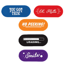 5pcs Camera Cover Safety Mask Abs Cell Phone