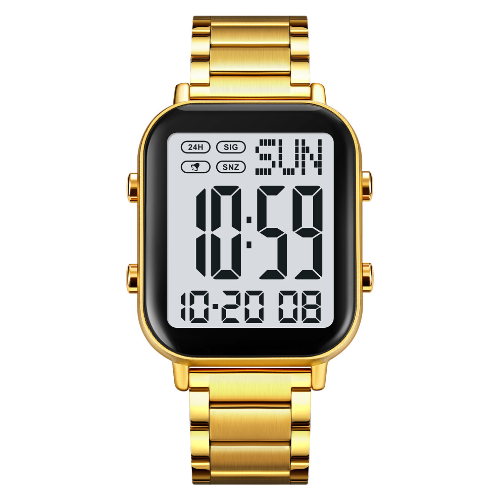 Multifunctional Skmei Digital Watch With Backlight & 1/100 Stopwatch 7671346594305