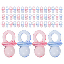 200 Pcs Acrylic Pacifier Decoration Baby Favors Shower Game