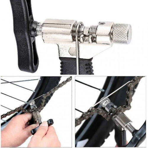 3pcs Bicycle Chain Tools Stainless Steel Removal Tools Universal Bike Chain Tools with Chain Hook 2
