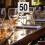 Modern Sleek Design Restaurant Table Cards Pvc 50pcs 6