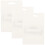 3pcs Simple Design Small Cards For Holiday Parties 1