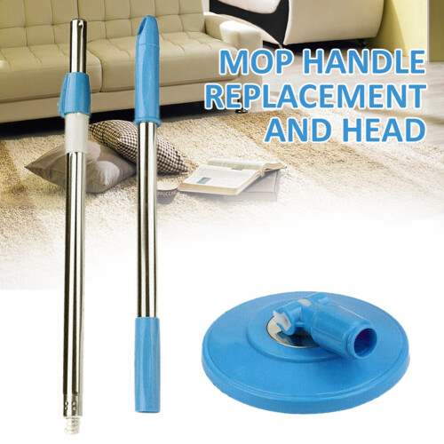 Spin Mop Replacement Parts Floor 360 Degree Rotating Cleaning Blue 2