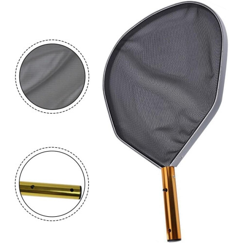 Robust Plastic Frame Pool Skimmer Net for Durable Cleaning in Inground and Above Ground Pools 2