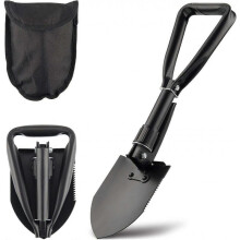 Folding Shovel High Carbon Steel, Portable Lightweight Outdoor Tactical Survival Foldable Mini Shovel, Entrenching Tool, Camping, Hiking, Digging, Bac