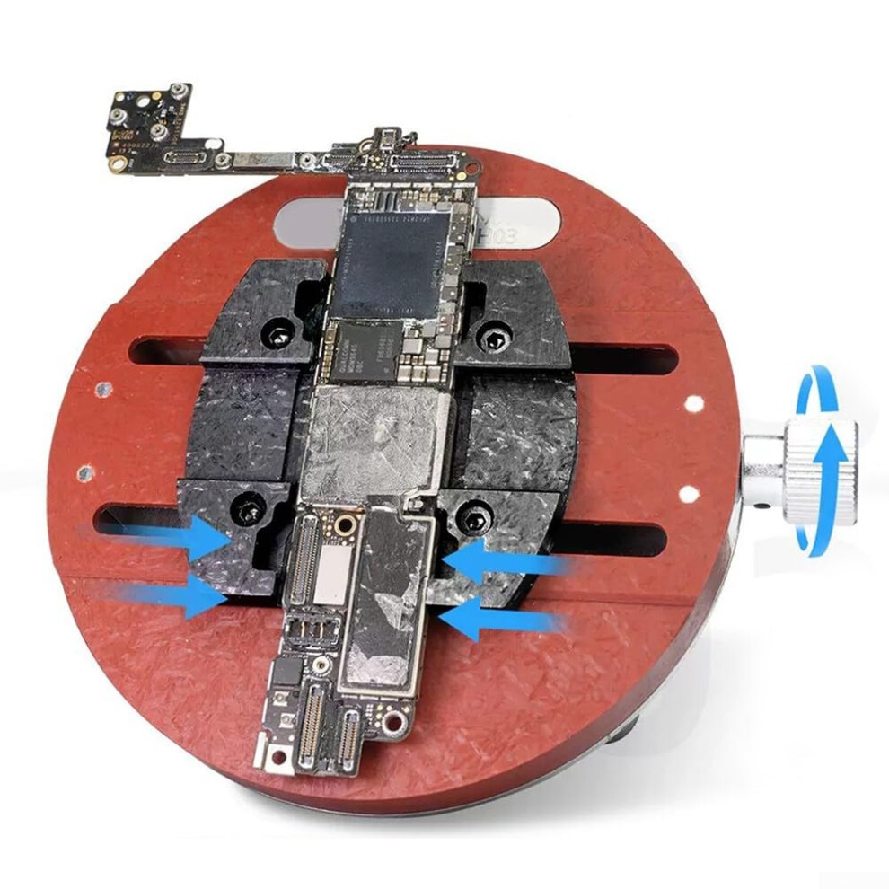 Adjustable Aluminum Pcb Bracket Holder For Cpu Ic Chip Soldering And Desoldering, Motherboard Repair Tool 9084446749359