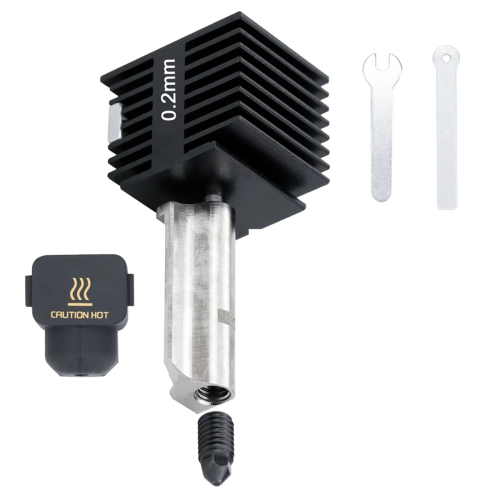 For Bambu Lab A1 Hotend Kit Replace Nozzle 0.2mm