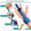 Finger Splint,finger Correction Splint Adjustable Trigger,blue 7