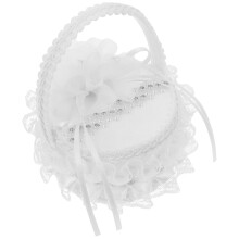 Worgeous  Girls Pillows Heart-Shaped Wedding Ring Box Bride