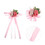 Chair Back Flower Decor for Wedding Romantic Scene 2