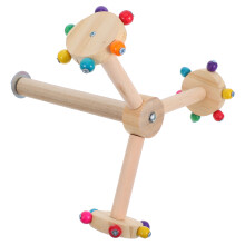 Bird Stands For Inside Parrot Perch Stand Toy Wood 1pack