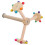 Bird Stands For Inside Parrot Perch Stand Toy Wood 1pack 1
