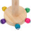 Bird Stands For Inside Parrot Perch Stand Toy Wood 1pack 8