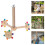 Bird Stands For Inside Parrot Perch Stand Toy Wood 1pack 11