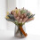 Dark Blue Artificial Wheat Flower Bouquets 5