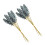 Dark Blue Artificial Wheat Flower Bouquets 1