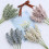Dark Blue Artificial Wheat Flower Bouquets 9
