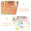 1 Set Dinosaur Footprints Floor Decals Tracks Stickers 9