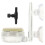 1 Set Household Oxygen Diffuser Air Bubbler for Aquarium 5