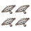 3 Count Birdcage Chest Of Drawers Handles Solid Base Knobs 1