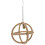 Light Brown Bird Swing Toy Wood Bird Accessory Simple 1 Set 6