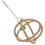Light Brown Bird Swing Toy Wood Bird Accessory Simple 1 Set 5