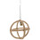 Light Brown Bird Swing Toy Wood Bird Accessory Simple 1 Set 10