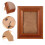 Picture Frame Brown 1pcs 6.9x5.5x0.8in 2