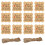 2 Pack Kraft Paper Label Stickers Tags Gift Decorating Packaging 9