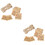 2 Pack Kraft Paper Label Stickers Tags Gift Decorating Packaging 6