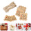 2 Pack Kraft Paper Label Stickers Tags Gift Decorating Packaging 8