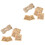 2 Pack Kraft Paper Label Stickers Tags Gift Decorating Packaging 3