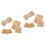 2 Pack Kraft Paper Label Stickers Tags Gift Decorating Packaging 4