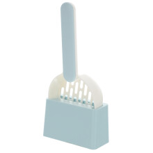 1 Set Cat Poop Scooper For Daily Cleaning Abs Blue Pet Owners