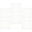 Aquarium Separator White Polyethylene 6pcs 1