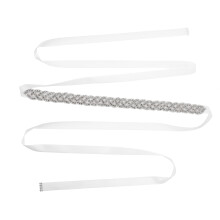 Raindrops From Women Belt Wedding Dress Gorgeous Rhinestone