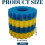 Aquarium Sponge Filter Replacement 4PCS, Easy Clean Pond Filter Sponge for Various Pond Sizes, Durable Material 4