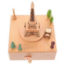 Eiffeltoren Muziekdoos, Draaiend Voor