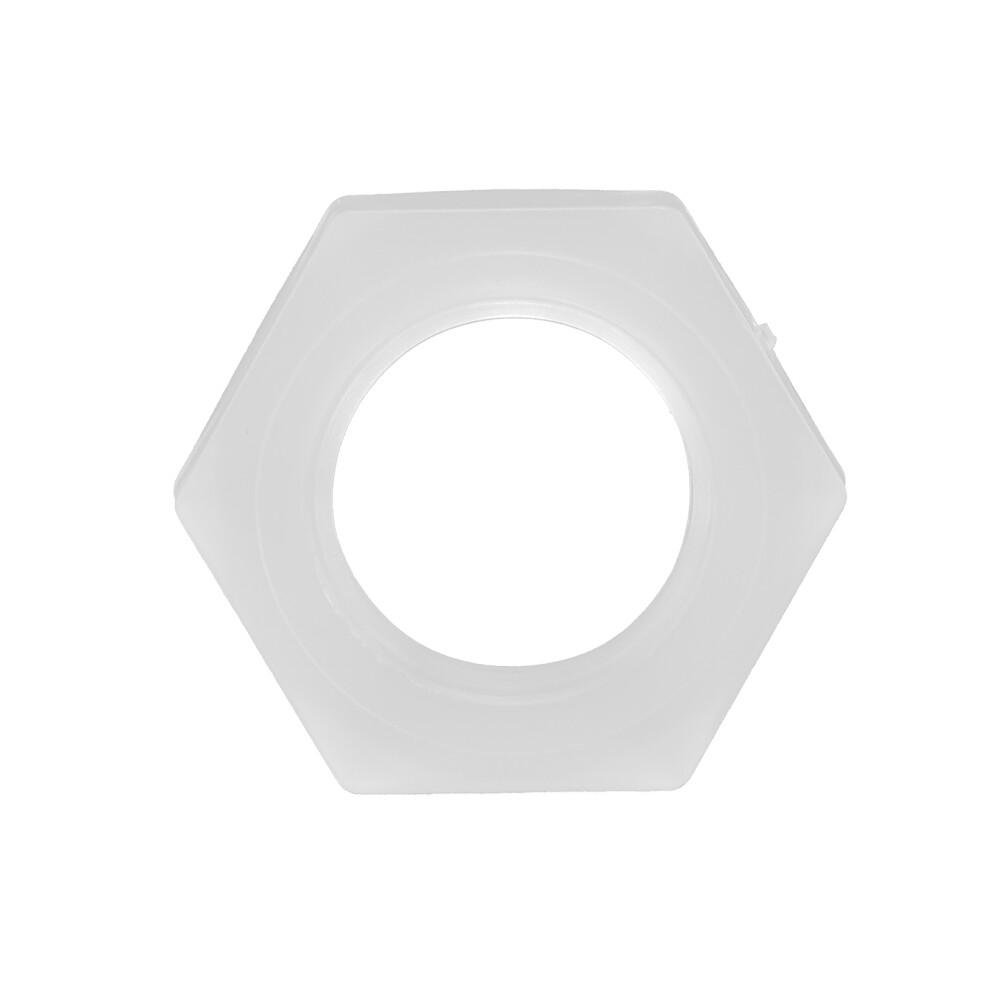 50Pcs Hex Nuts Plastic Environmental Protection