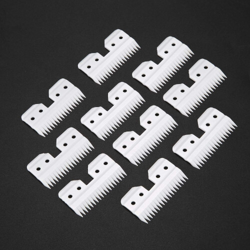 Ceramic Cutter Blade 18 Teeth 10Pcs A5 Series Replaceable Pet Grooming Tools Compatible with Ceramic Cutters 2