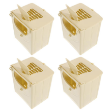 Bird Box Hatch Nest Plastic Hut Can Hang Bird Home Balcony Decoration