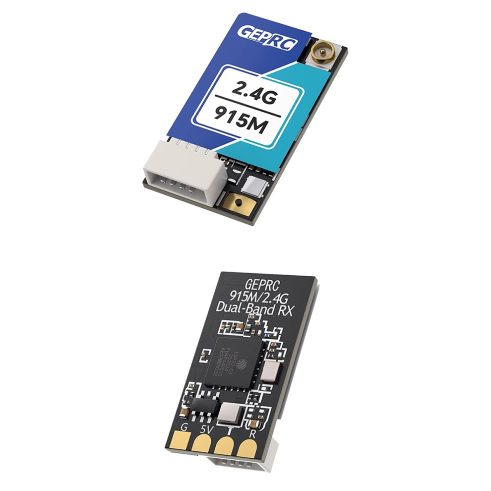 Geprc Elrs Nano Receiver 915M/2.4G Dual-Rf Chip, 1000Hz, 4711764321930