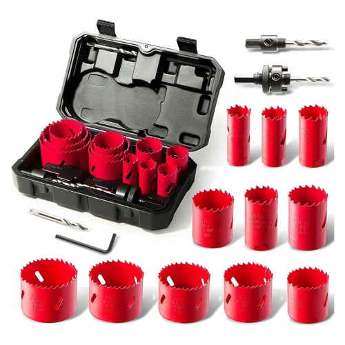 Coroa de perfuração de 3/4 a 2-1/2 polegadas para conjunto de serra copo