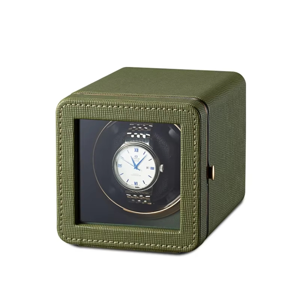 Vertical Winder Watch Box Automatic Rotator Single Watch Winders C 4711736662818