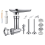 1 set for KitchenAid Meat Grinder Attachment for Stand Mixers 1