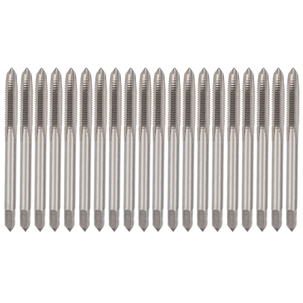 20Pcs Alloy Tool Steel Metric Hand Tap Durable