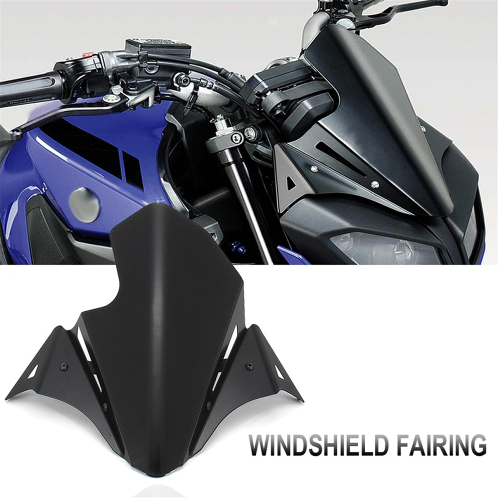 Motorcycle Front Windshield Metal Airflow Wind Deflector For Yamaha 4711736617757