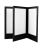 Rechargeable LED Light Menu Book PU Leather Display Book Three Pages 1