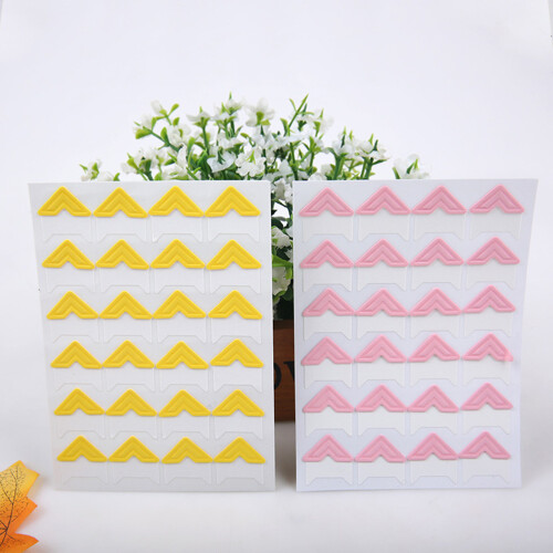 Photo Corners Scrapbooking 16pcs Assorted Color 1
